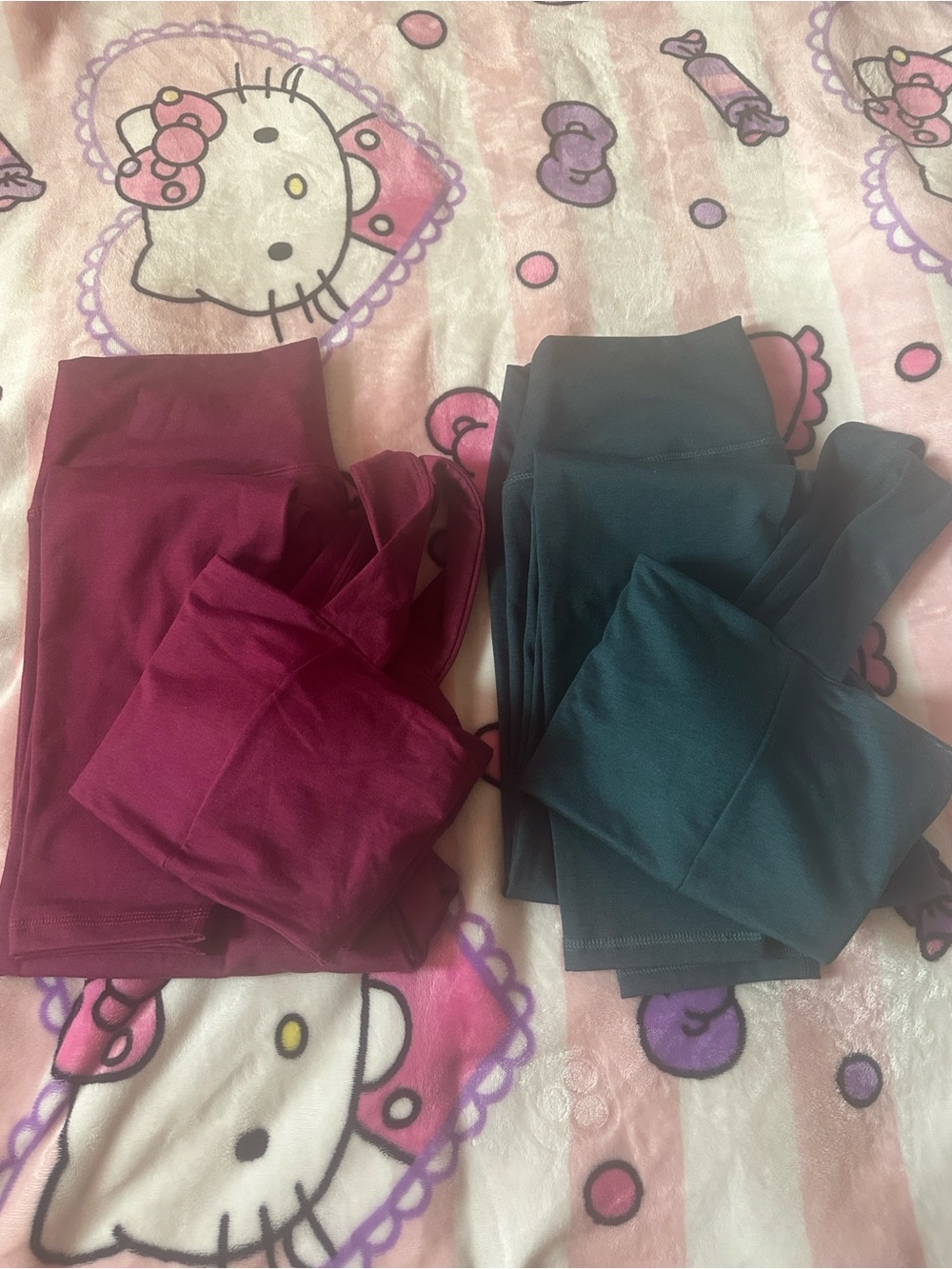 Bundle of Old Navy Two-Piece Set in Midnight Green and Berry